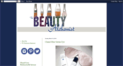 Desktop Screenshot of beautyalchemist.com